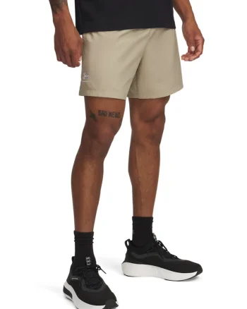 Pantaloni scurti cu snur, pentru fitness Icon, Alb/Maro nisip