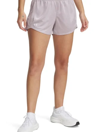 Pantaloni scurti pentru fitness, Alb/Gri deschis