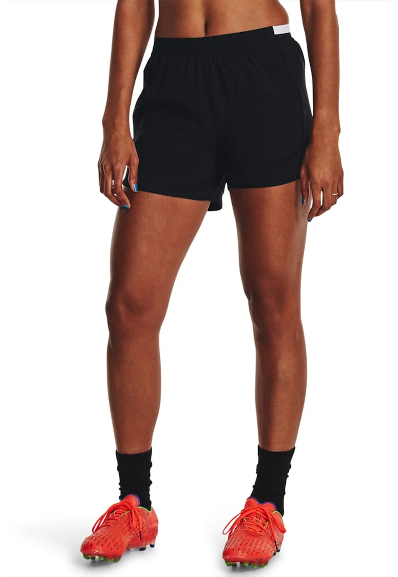 Pantaloni scurti pentru fotbal Challenger Pro, Alb/Negru