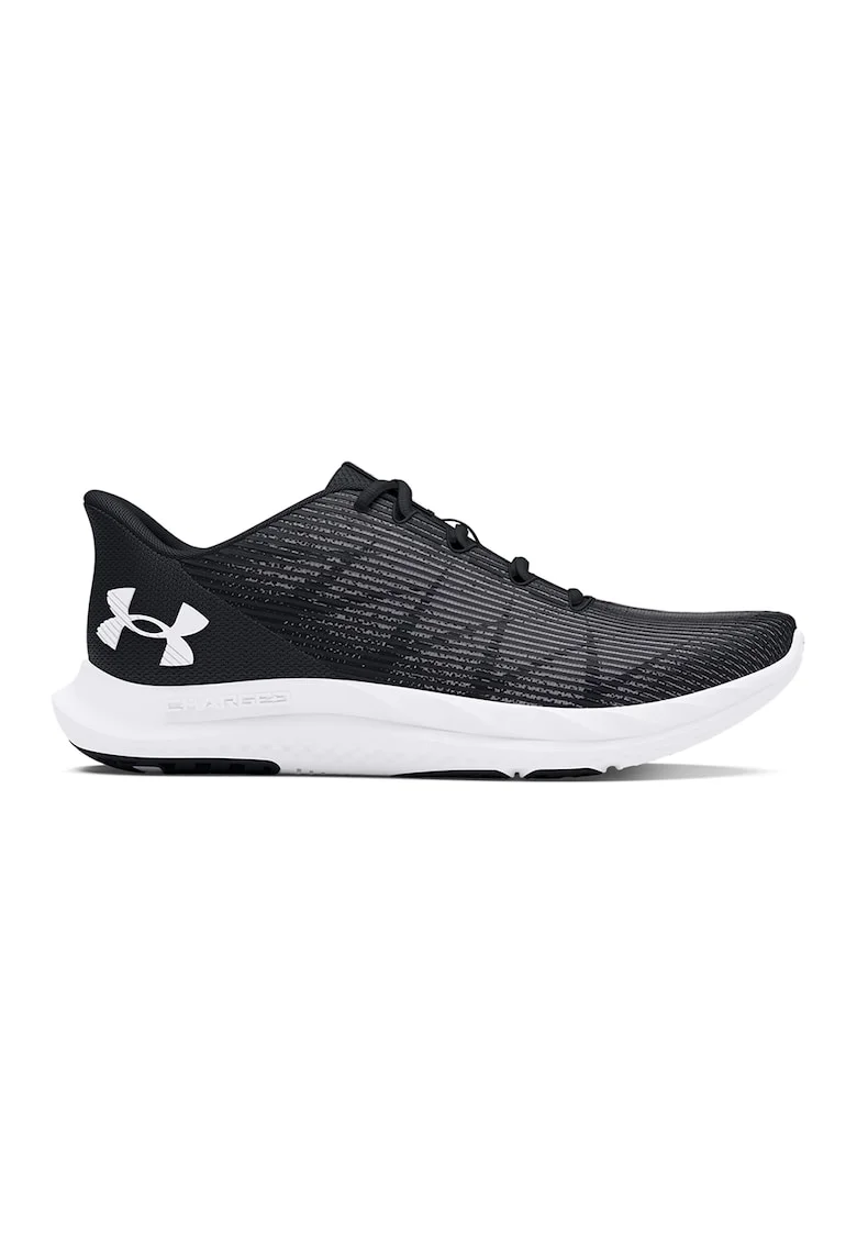 Pantofi pentru alergare Charged Speed Swift, Alb/Negru