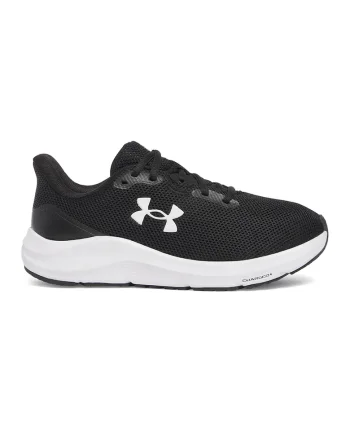 Pantofi low-cut Charged Pursuit 4 pentru alergare, Alb/Negru