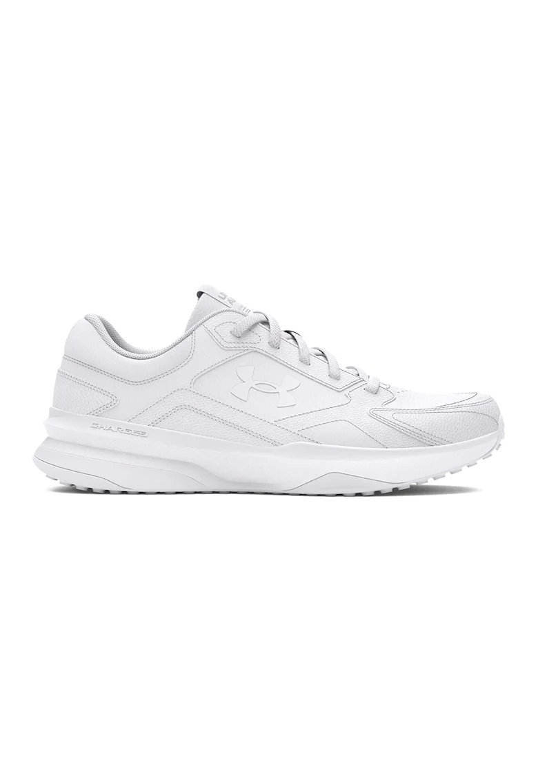 Pantofi Edge cu garnituri din piele pentru antrenament, Alb
