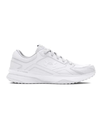 Pantofi Edge cu garnituri din piele pentru antrenament, Alb