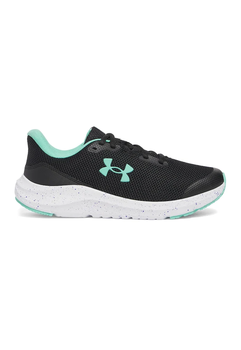 Pantofi cu segmente din plasa, pentru alergare GGS Pursuit 4, Verde/Negru