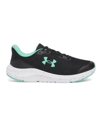 Pantofi cu segmente din plasa, pentru alergare GGS Pursuit 4, Verde/Negru