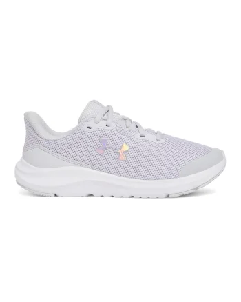Pantofi cu segmente din plasa, pentru alergare GGS Pursuit 4, Gri deschis