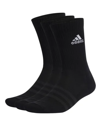 Set 3 perechi sosete  Cushioned Crew, negru, Negru