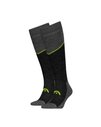 Sosete ski si snowboard  Ski Beginner Kneehigh 2P, Negru