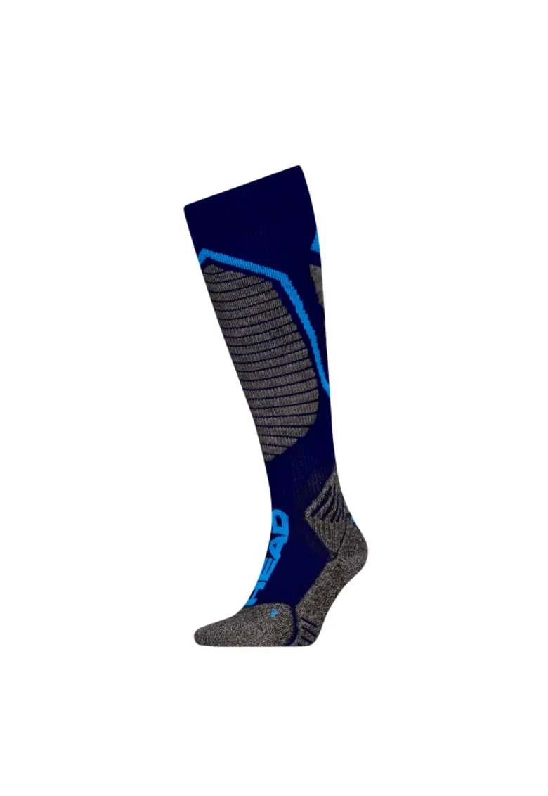 Sosete ski si snowboard  Performance Kneehigh 1P, Albastru