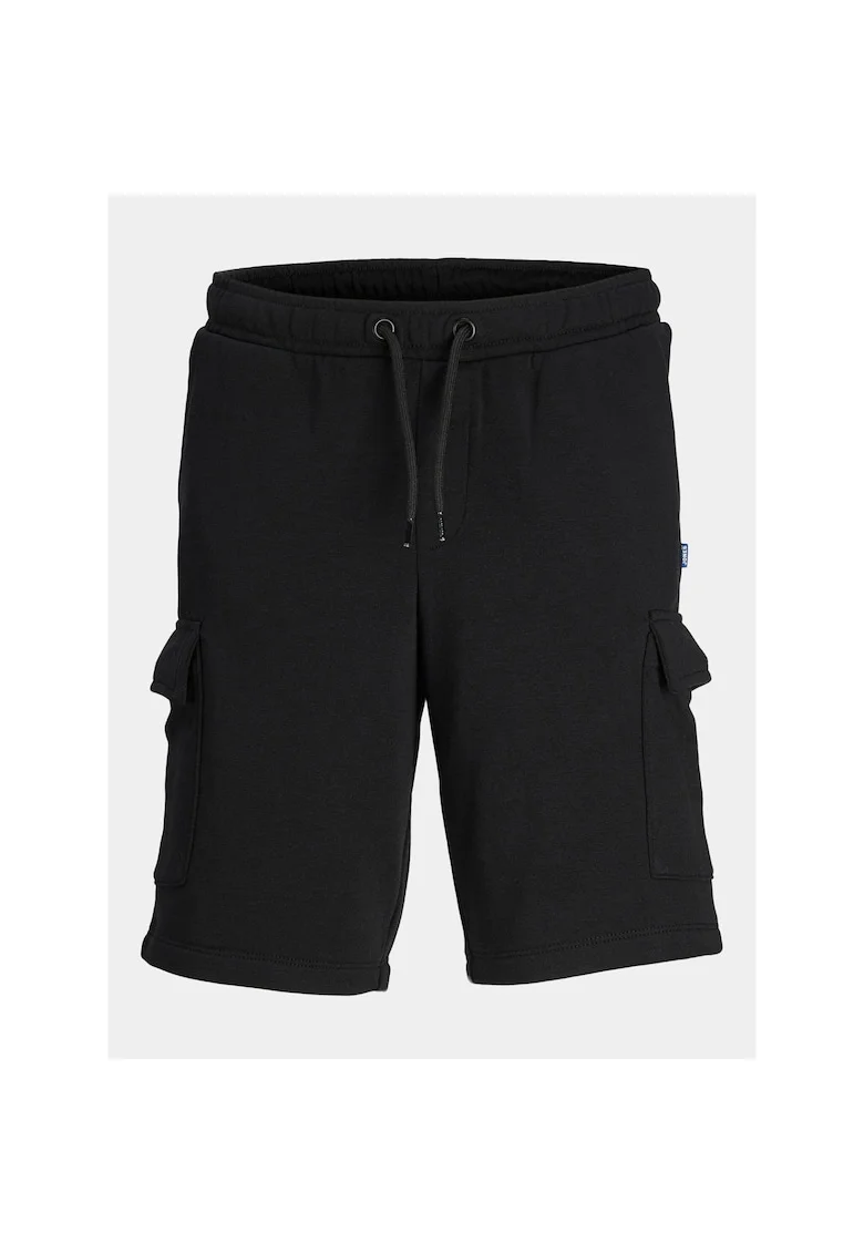 Pantaloni scurti sport baieti,  303522070, Negru, Poliester