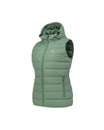 Vesta dama Monza,  Poliester, Verde menta, Verde menta