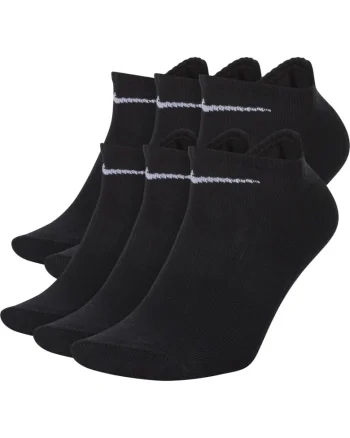 Set 6 perechi sosete  Everyday Lightweight, Negru