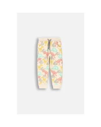 Pantaloni sport cu model cu dinozauri