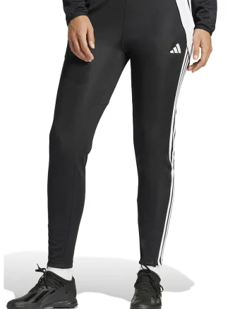Pantaloni cu buzunare laterale, pentru fotbal TIRO24, Negru