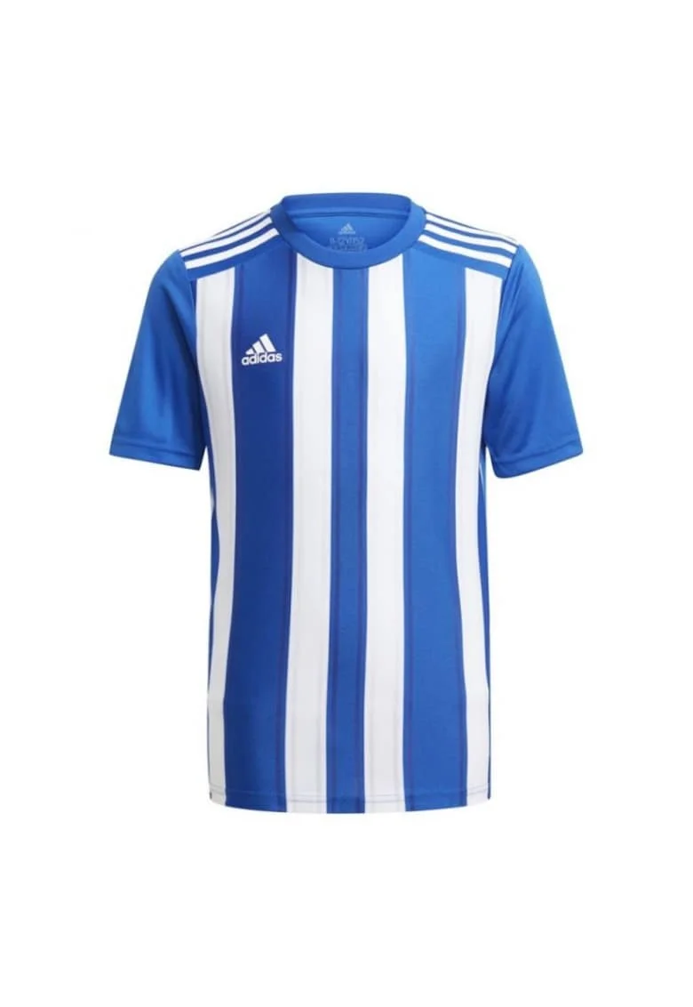 Tricou,  Striped 21 Jr, Poliester, Alb/Albastru, Alb/Albastru