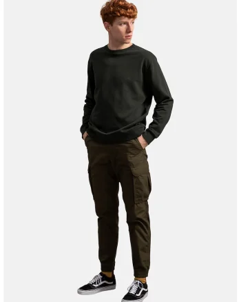 Bluza sport unisex de bumbac, Gri antracit