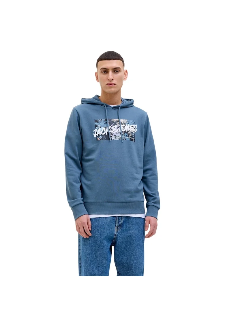 Hanorac JACK &JONES Hawaii Shape 42643, Albastru deschis