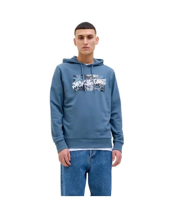 Hanorac JACK &JONES Hawaii Shape 42643, Albastru deschis