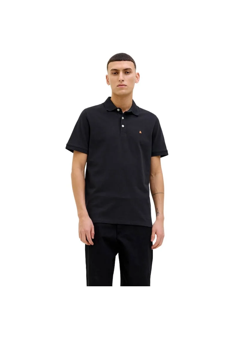 Tricou JACK &JONES Paulos Polo 42668, Negru