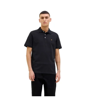 Tricou JACK &JONES Paulos Polo 42668, Negru