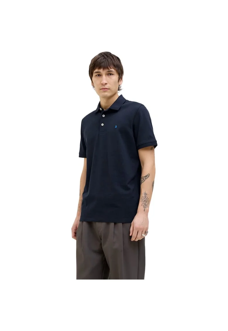 Tricou JACK &JONES Paulos Polo 42673, Albastru inchis