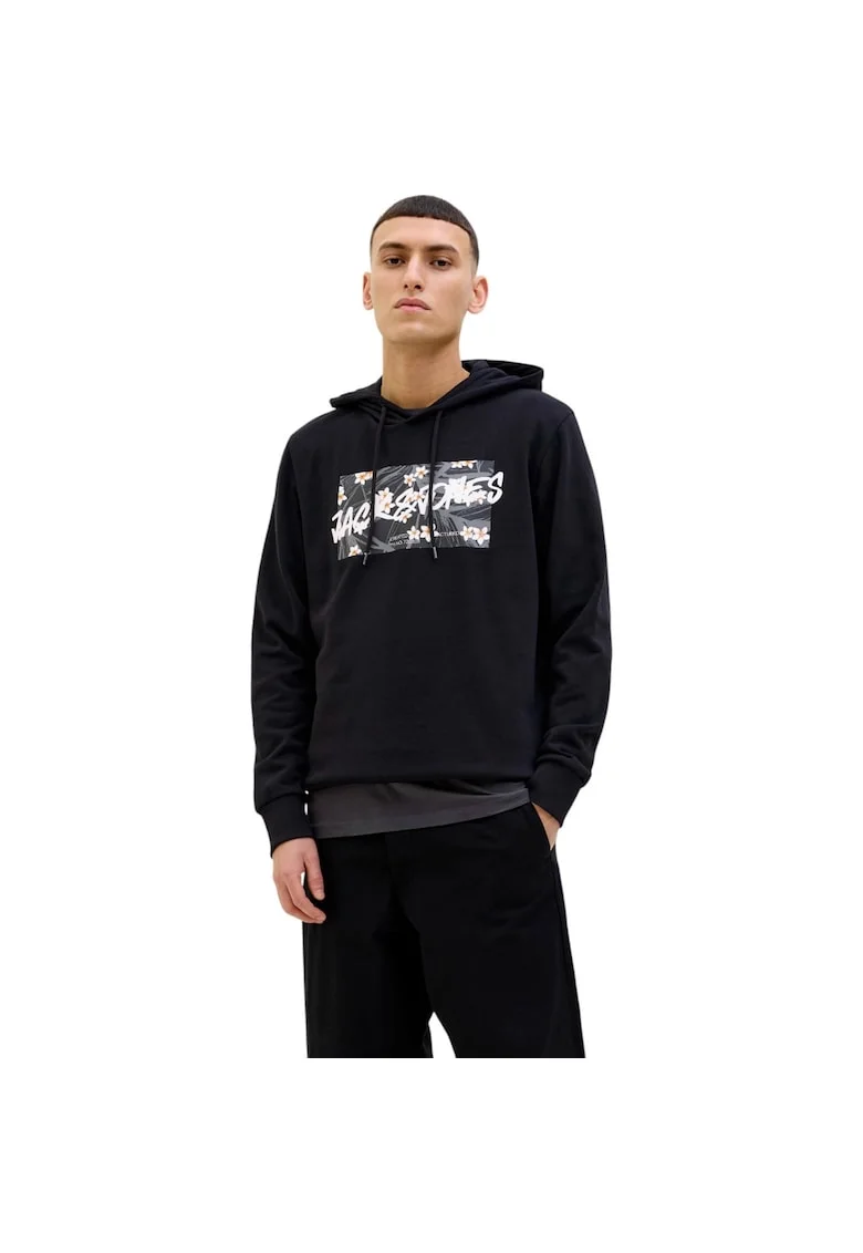 Hanorac JACK &JONES Hawaii Shape 42633, Negru