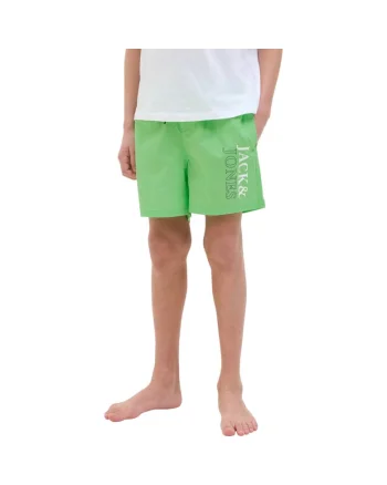 Short JACK &JONES Maui Swim Double Logo JNR 42713, Verde