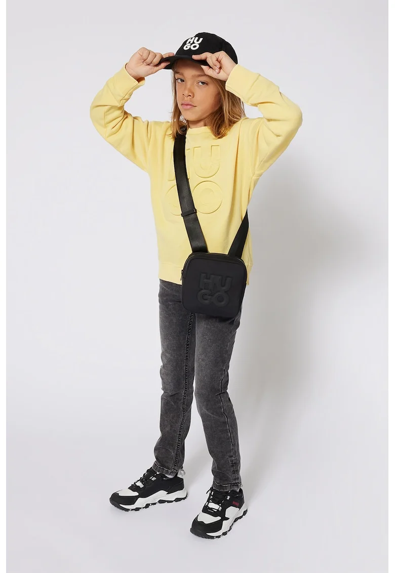 Blugi cu croiala slim-fit, Gri antracit