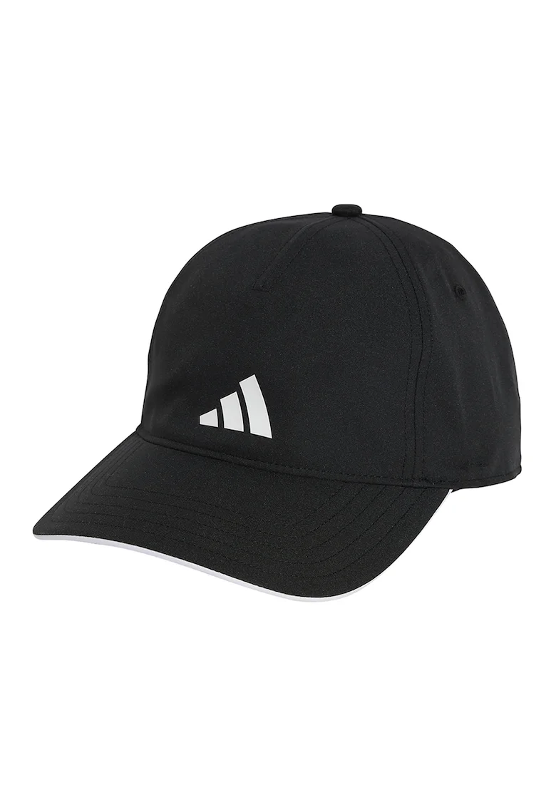 Sapca trucker ajustabila cu logo pentru fitness, Alb/Negru