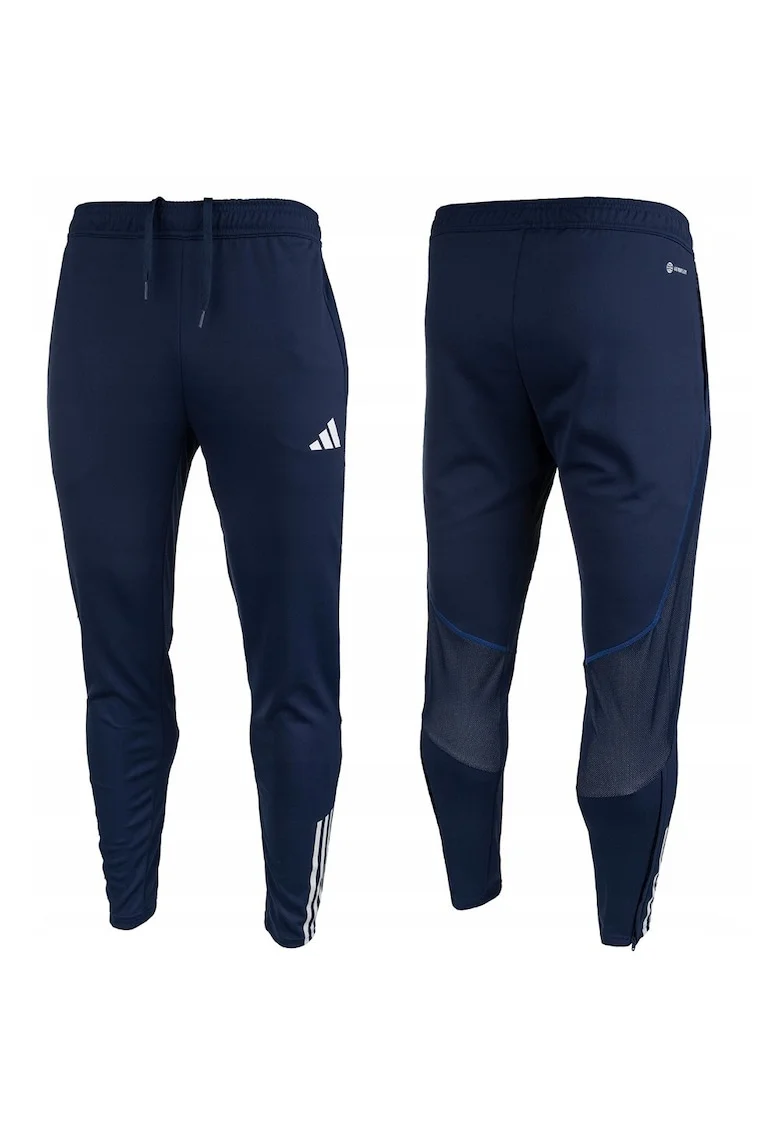 Pantaloni sport barbati Tiro 23,  Poliester, Bleumarin, Bleumarin