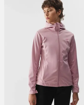 Jacheta dama softshell,  Poliester, Roz