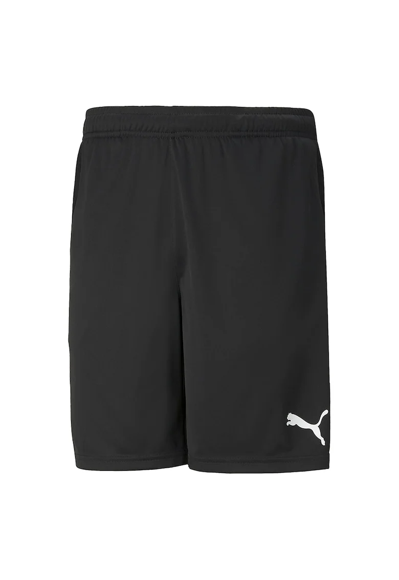 Pantaloni scurti pentru fitness Team Rise, Alb/Negru