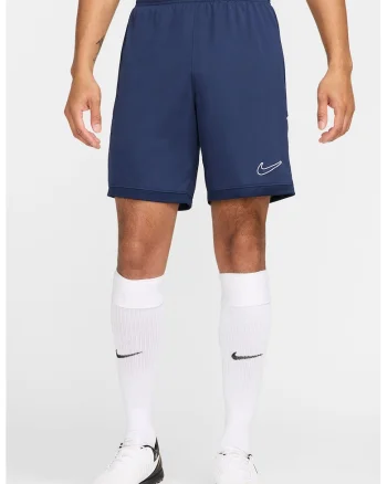 Pantaloni scurti cu snur in talie, pentru fotbal, Bleumarin