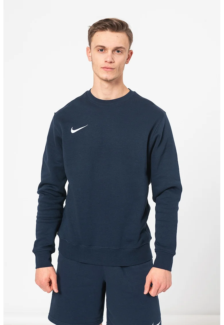 Bluza cu detaliu logo, pentru fotbal Park, Bleumarin