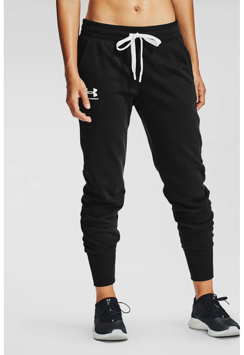Pantaloni lejeri pentru fitness Rival, Negru