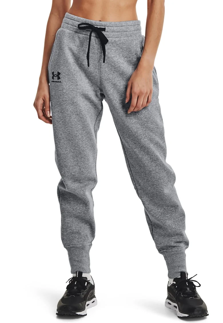 Pantaloni lejeri pentru fitness Rival, Gri deschis melange