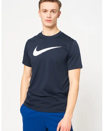 Tricou cu logo, pentru fotbal Park20, Albastru inchis