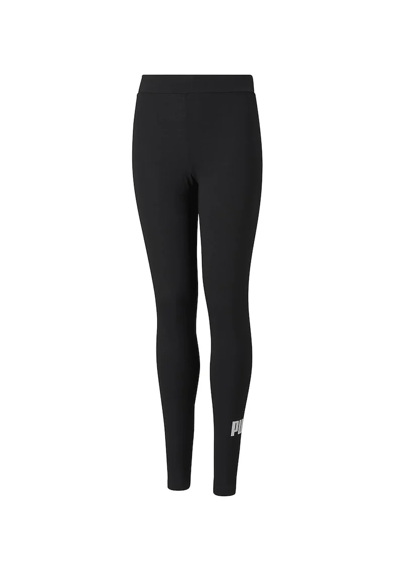 Colanti cu logo si banda elastica Essentials, Negru