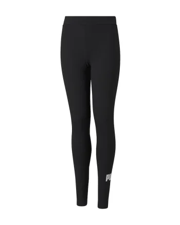 Colanti cu logo si banda elastica Essentials, Negru