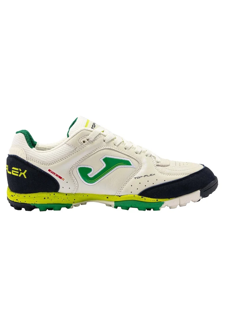 Ghete fotbal barbati Top Flex pentru teren sintetic TOPS2426TF,  Alb-Verde, Alb