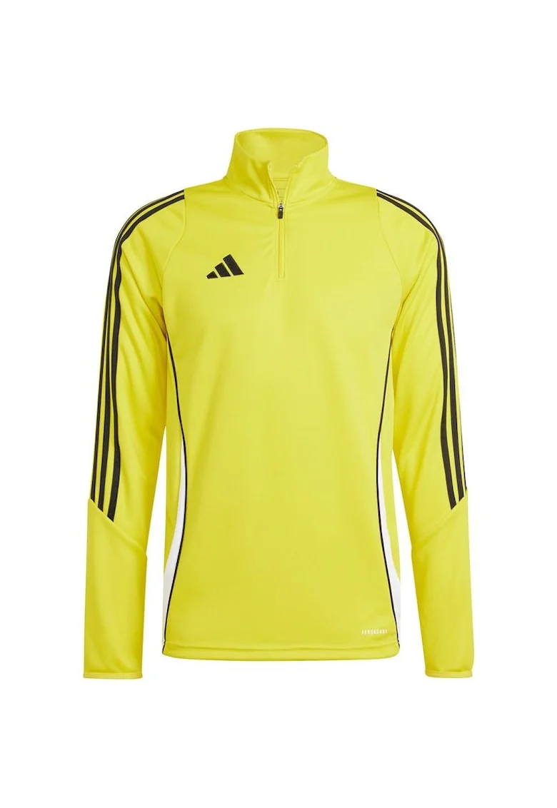 Bluza sport barbati  tiro 24, poliester, galben