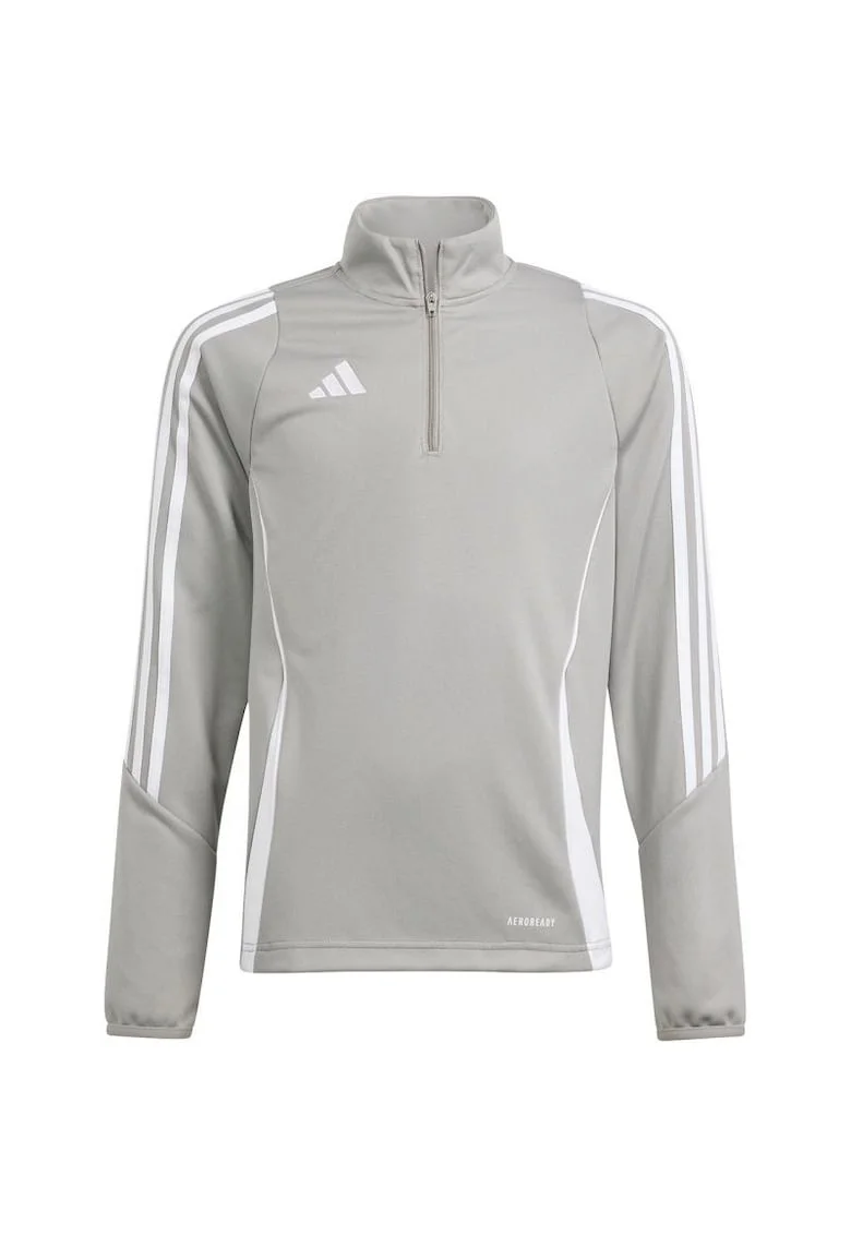 Hanorac sport copii  tiro 24 jr, Poliester, Gri