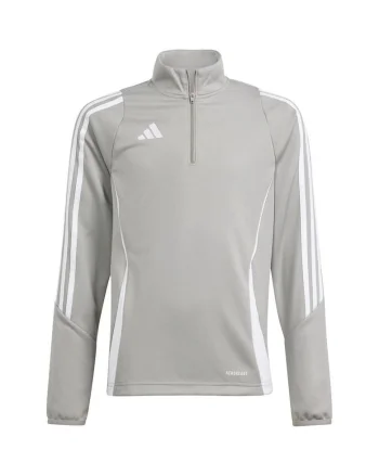 Hanorac sport copii  tiro 24 jr, Poliester, Gri