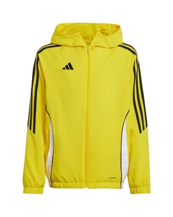 Jacheta sport copii  tiro 24 jr, Poliester, Galben