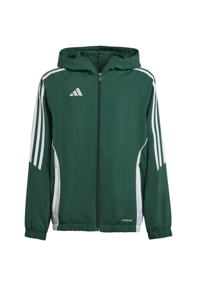 Jacheta sport copii  tiro 24 jr, Poliester, Verde