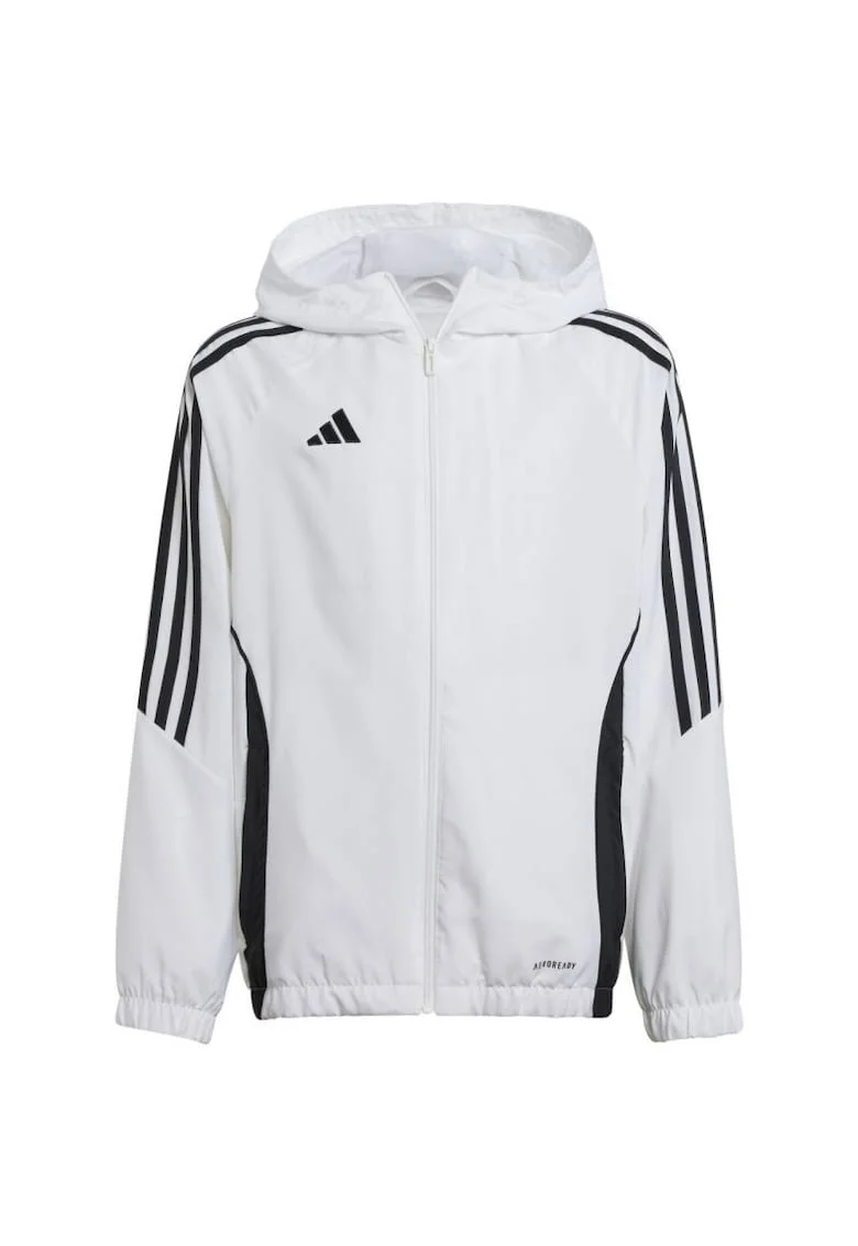 Geaca sport copii,  tiro 24 jr, Poliester, Alb