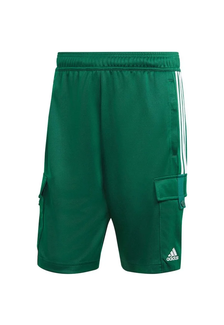 Pantaloni scurti  tiro cargo, Poliester, Verde