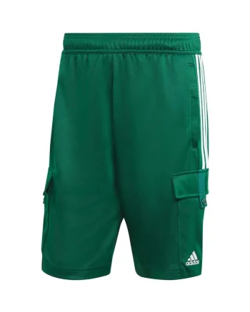 Pantaloni scurti  tiro cargo, Poliester, Verde