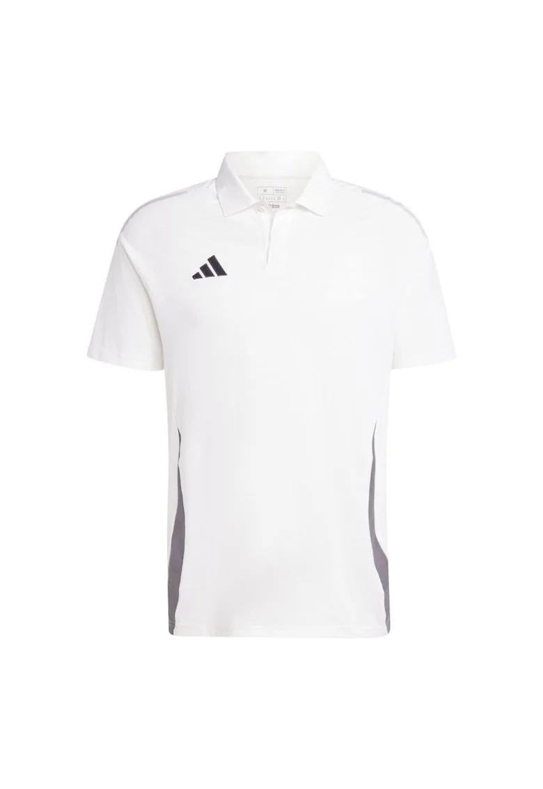 Tricou sport barbati,  Tiro 24, uscare rapida, alb, poliester reciclat