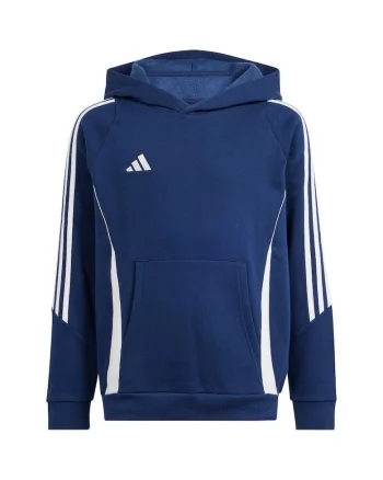 Hanorac sport copii  tiro 24 jr, bumbac/poliester, bleumarin